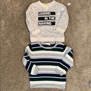 2 boys sweatshirts